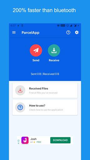 Parcell - Share without internet - Indian Shareit скриншот 3