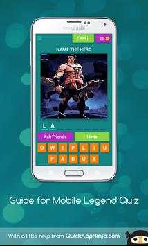 Guide for Mobile Legends Players: Quiz-Guide screenshot 1