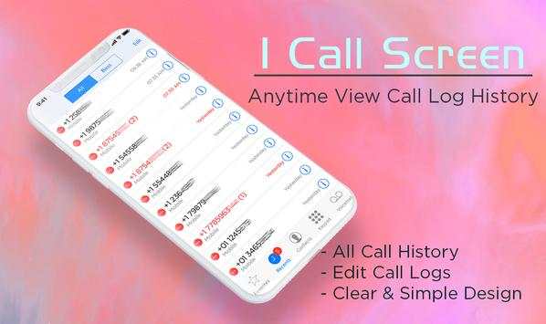 iCaller Screen : OS11 Dailer 2018 screenshot 4