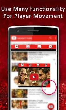 Floating Tube Video Player screenshot 2