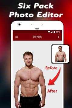 Six Pack Photo Editor 5 تصوير الشاشة