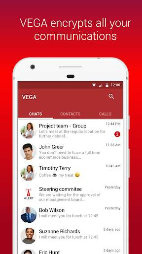 Vega Messenger screenshot 1