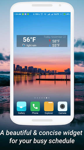 Weather Live & Beautiful HD Wallpapers: free скриншот 5