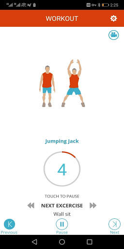 7 Minutes - Daily Workout screenshot 1
