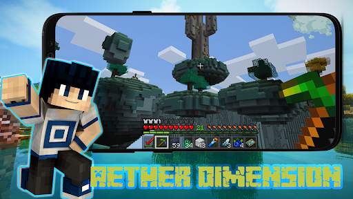 Aether Dimension Minecraft PE screenshot 4