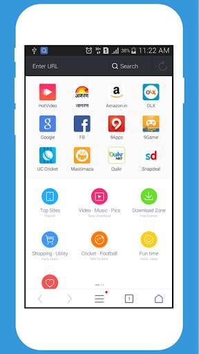 Uc Browser-Uc Mini Pak Browser 3 تصوير الشاشة