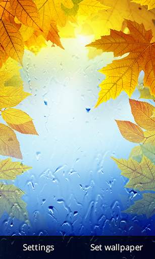Rain Drop Live Wallpaper screenshot 4
