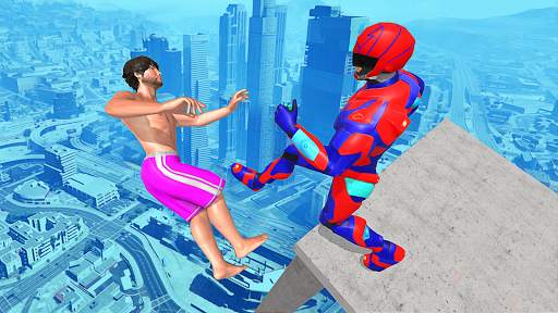 GT Superhero Police Robot Spider Animal Rescue screenshot 2