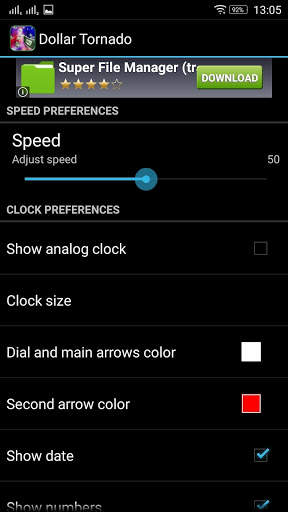 Dollar Tornado Live Wallpaper screenshot 5