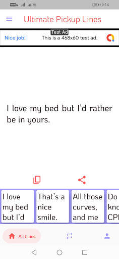 Ultimate Pickup Lines-Flirty, Working, Latest screenshot 3