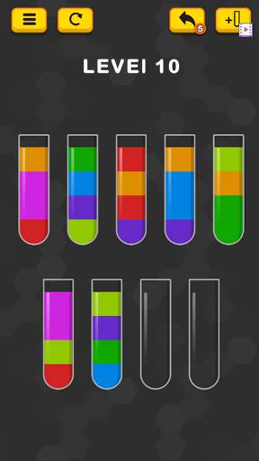 Water Color Sort Puzzle screenshot 1