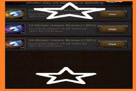 Tips Clash Of King screenshot 1
