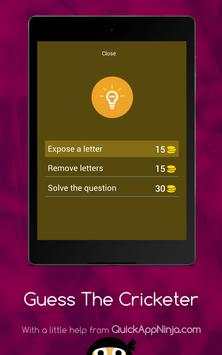 Cricketer Quiz Game screenshot 9