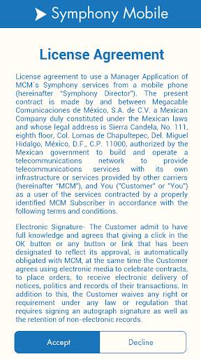 Symphony Mobile screenshot 8