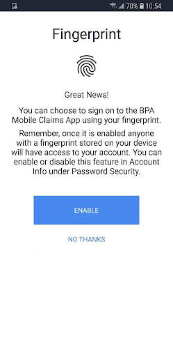 BPA eClaims screenshot 4