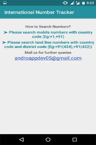 International Number Tracker screenshot 3
