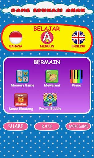 Game Edukasi Anak Lengkap screenshot 8