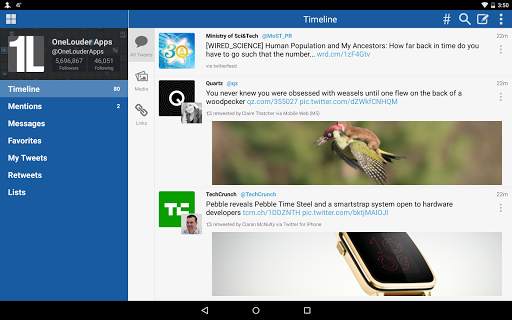 TweetCaster for Twitter screenshot 14