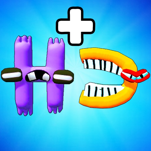 Monster Merge Alphabet: 3D Run icon