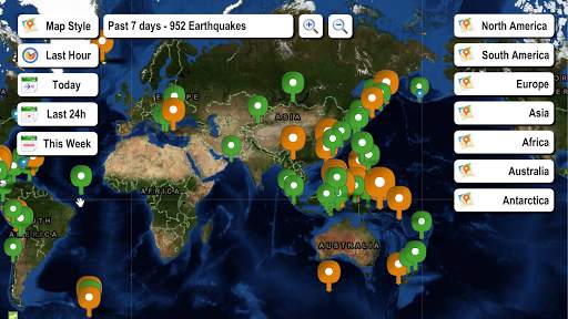 Live Earthquake Map screenshot 4