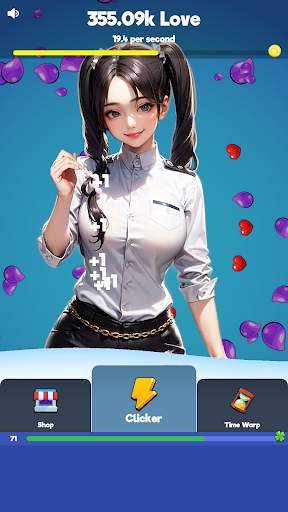 Sexy touch girls: idle clicker screenshot 4