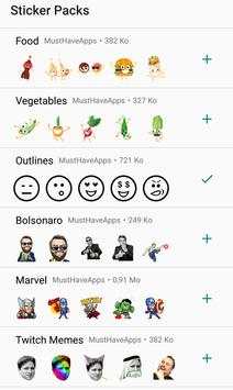 Stickers for Whatsapp : The New Feature screenshot 1