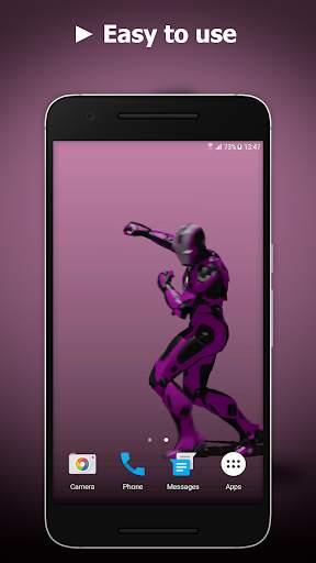 Dancing Robot Live Wallpaper screenshot 3