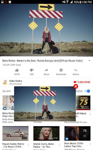 Floating Video Player For Mobile Videos - 2018 screenshot 9