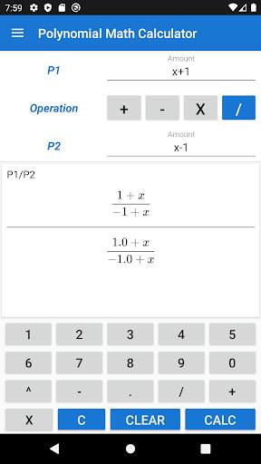 Polynomial Calculator screenshot 4