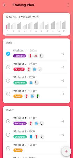 Swim Coach - Swimming Workouts screenshot 3