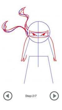 How To Draw Ninja screenshot 3
