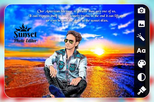 Sunset Photo Editor screenshot 4