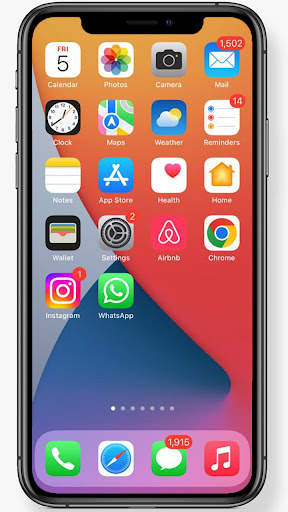 iPhone Launcher iOS 15 screenshot 1