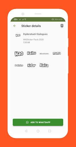 Hyderabadi Stickers For WhatsA screenshot 5