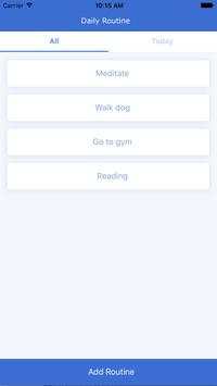 Daily routine screenshot 1