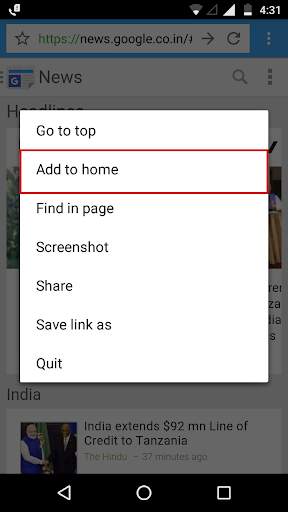 AdBlocker Lite Browser screenshot 6
