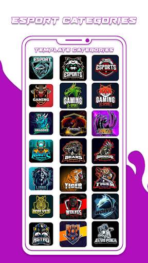 Esports Gaming Logo Maker screenshot 1