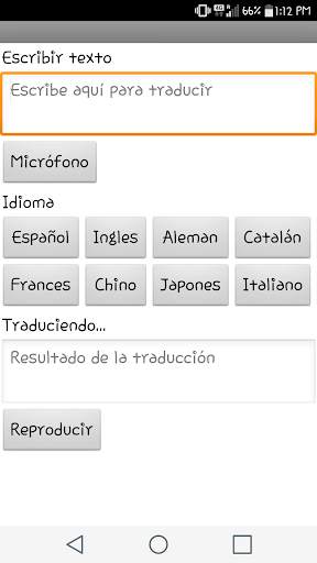 Traductor idiomas скриншот 2