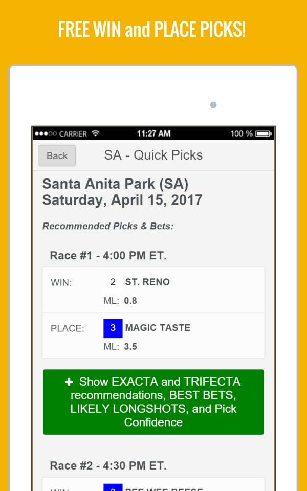 Free Horse Racing Picks & Tips - TVG NYRA Bet Help screenshot 18