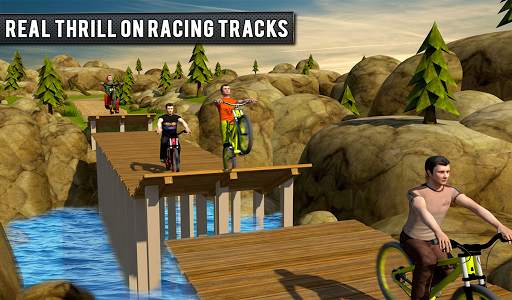 Offroad BMX Bicycle Racing: Freestyle Stunts Rider screenshot 9