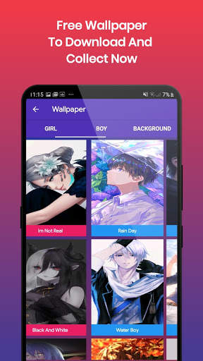 Anime Box - Wallpaper Anime & NightCore Music screenshot 2