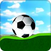 soccer ball climbing game icon