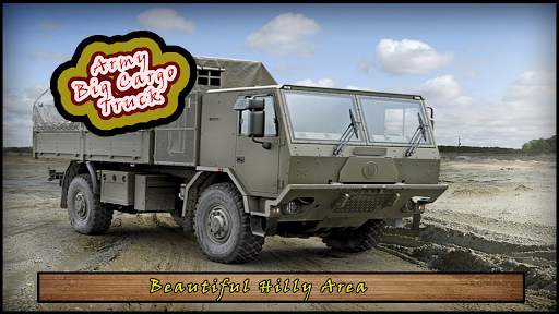Army Truck Driver Cargo 3d screenshot 2