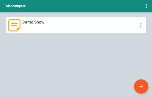 Teleprompter record video with scrolling script‏ скриншот 1