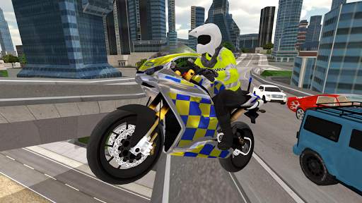 Police Motorbike Simulator 3D screenshot 1