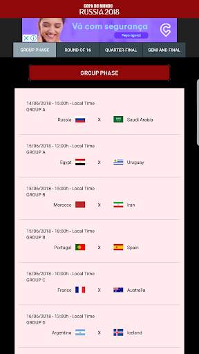 2018 World Cup Russia screenshot 3