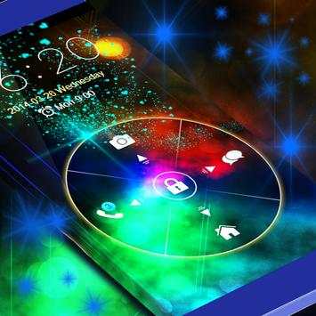 Colorful Smoke Locker Theme 1 تصوير الشاشة