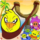 Angry Chicken Knock Down - Knockdown Angry Pigs 2.2