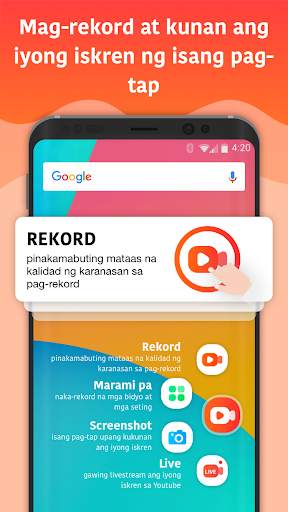 Screen Recorder — Tagapag-rekord screenshot 1