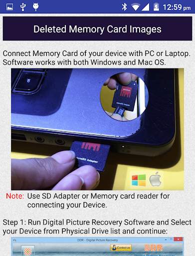 Photos Recovery Software Help screenshot 3